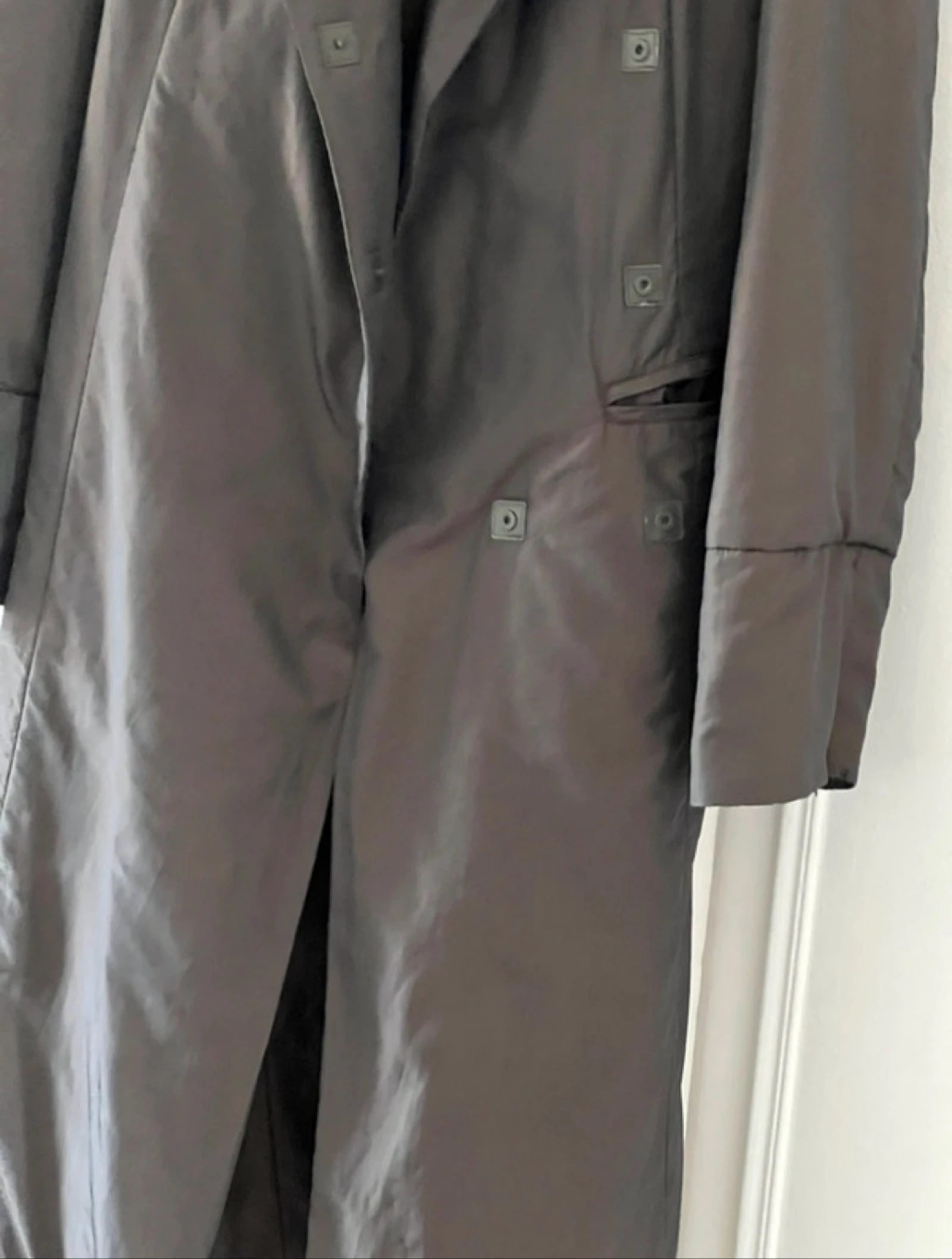 La Fée Maraboutee long khaki puffer jacket – photo 11